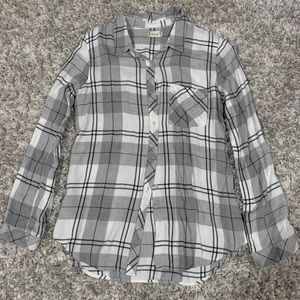 altard state grey flannel shirt